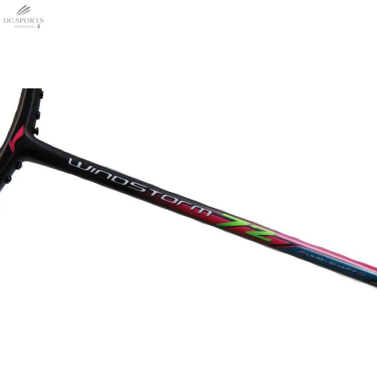 Raquette De Badminton Li-Ning Windstorm 72 Noir/Bleu (Non cordée) - Image 3