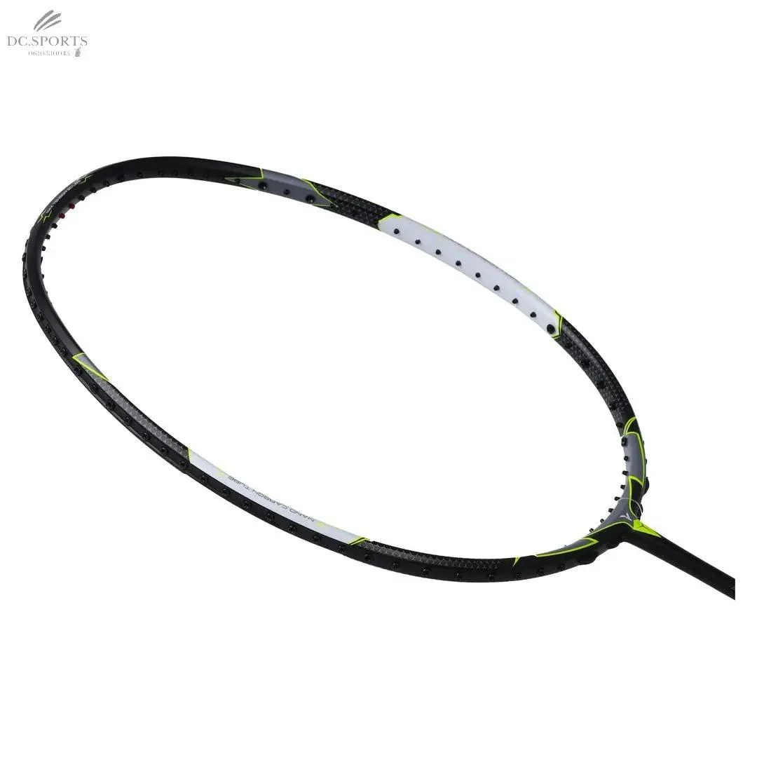 Raquette Young Wing Light 73 6U Noir Jaune - Ultra Légère, Performance & Durabilité, Graphite - Image 4