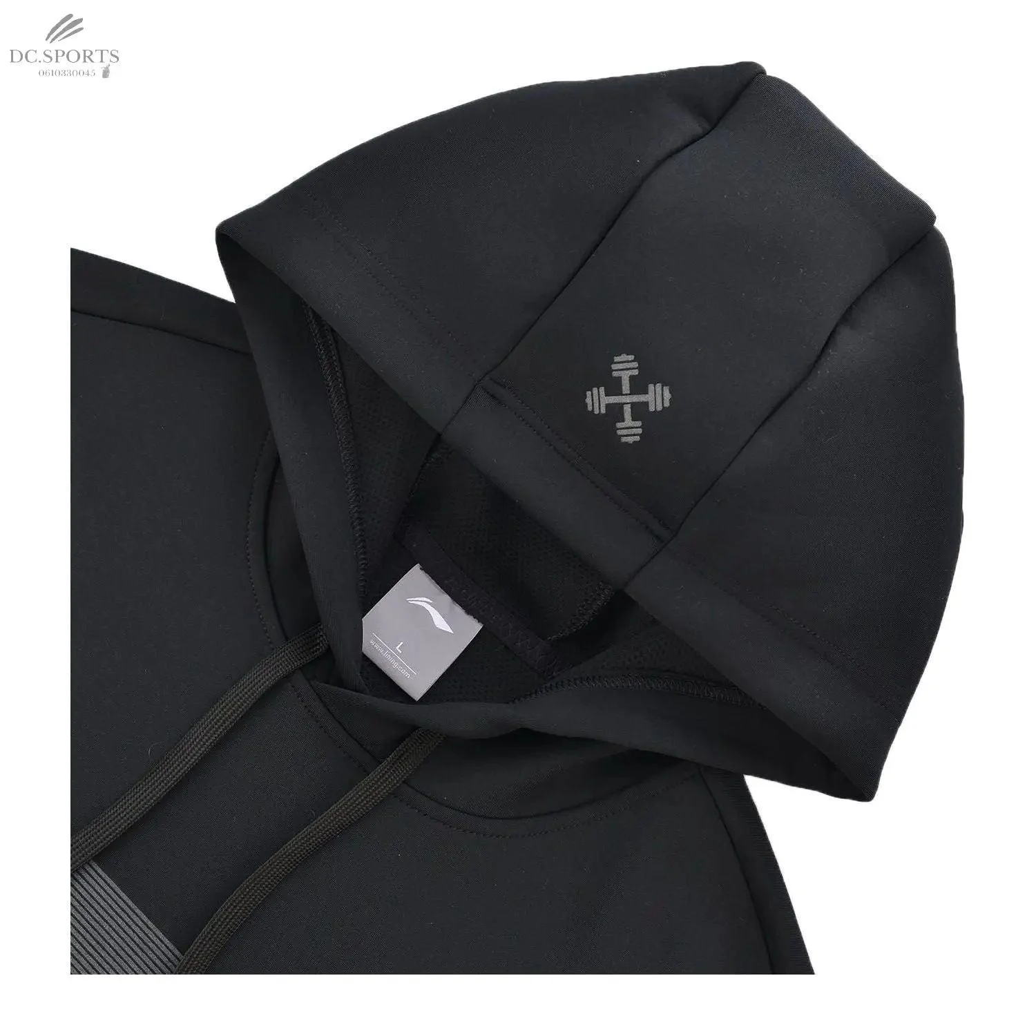 Sweat D'Entraînement Homme LI-NING en Polyester et Élastane pour Confort Optimal - Image 5